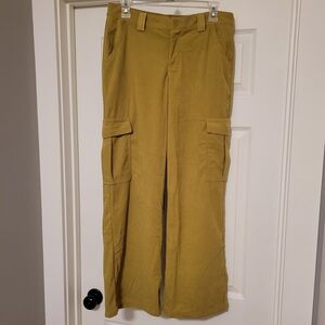 HYFVE Wide Leg Golden NYE Corduroy Pants Urban Streetwear